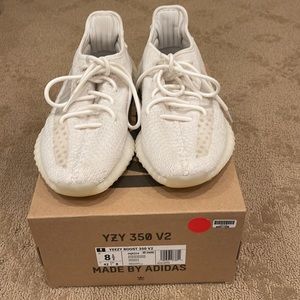 Yeezy boost 350 white sz 8.5